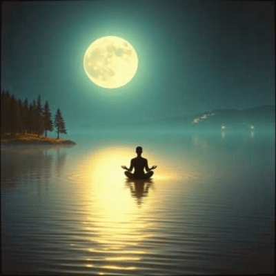 Full Moon Success to Balance Autonomic Nerves and Attract Luck with Lunar Power Front Cover