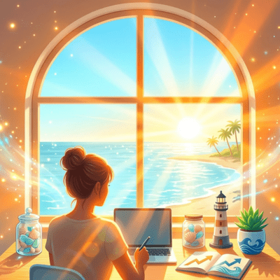Sunshine Work to Boost Luck and Efficiency with Solar Energy Front Cover