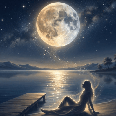 Moon Relaxation to Balance Autonomic Nerves and Boost Luck with Full Moon Energy Front Cover