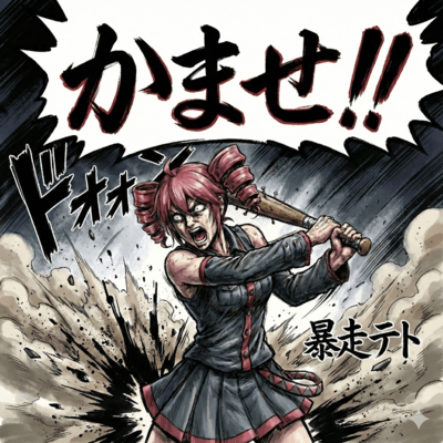 KAMASE!! (feat. KASANE TETO) Front Cover