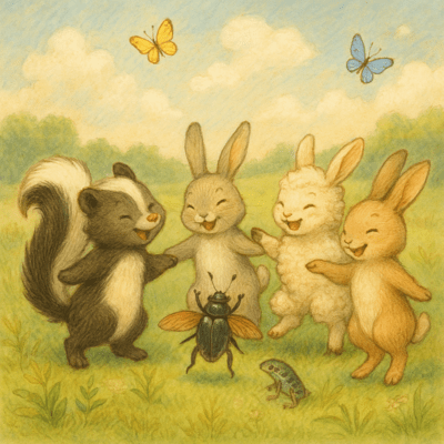 スカンクはみんなの人気者のジャケット写真