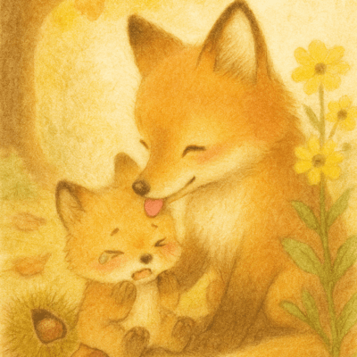 he Chestnut Burr and the Little Fox Front Cover