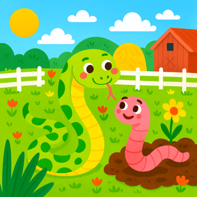 The Snake, Guardian of the Countryside Front Cover