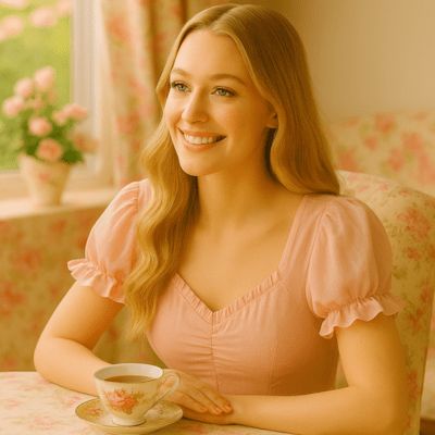 Dreaming Rose Pink Tea Front Cover