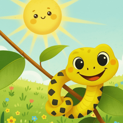 Kurukuru Baby Snake Front Cover