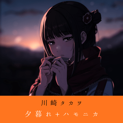夕暮れ + ハモニカ (feat. 知声)のジャケット写真