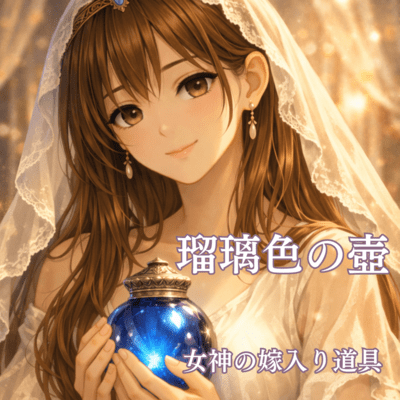 The Lapis-Blue Vase, the Goddess's Bridal Keepsake Front Cover