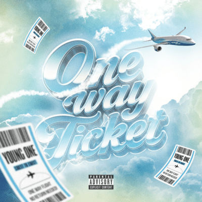 One way ticket (feat. Diego, Tray & E-SA) Front Cover