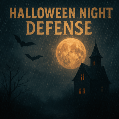 Halloween Night Defense Front Cover