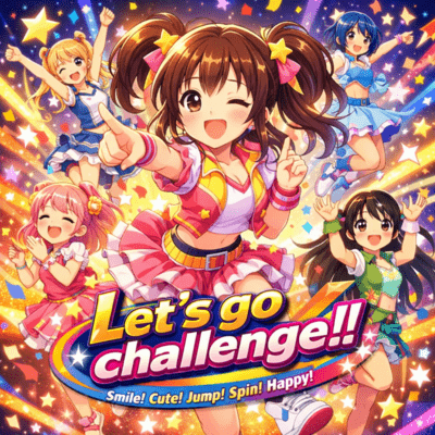 Let's go challenge!!のジャケット写真