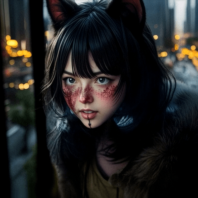 Mononoke Dog) ~prologue~ Front Cover