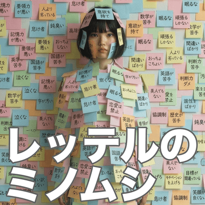 レッテルのミノムシ 〜上手く脱皮できるかな〜のジャケット写真