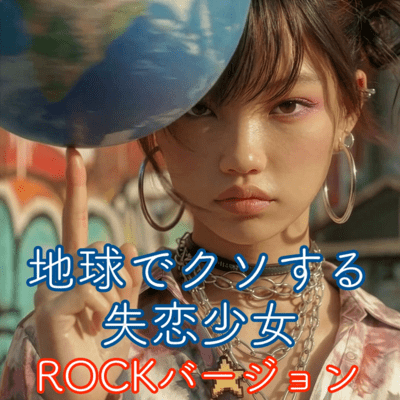 ROCK地球でクソする失恋少女〜キミなんて誰も見ちゃいない〜のジャケット写真