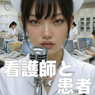 Nurses and patients ~I won't let you go, I won't leave you alone here~ Front Cover