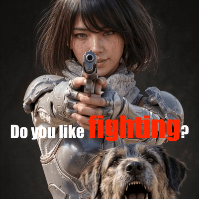 Do you like fighting? ~The war never ends~ Front Cover