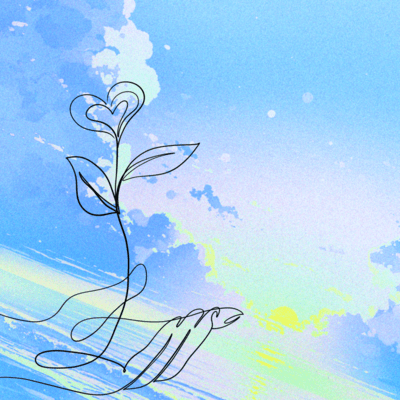 Pale Blue Borderline Front Cover