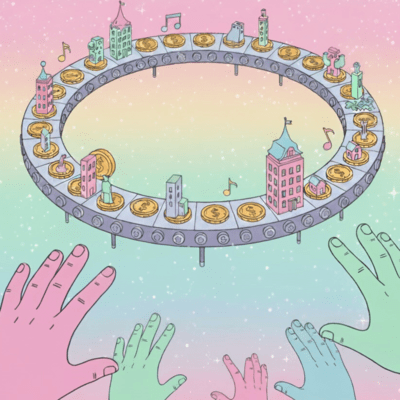 The Giri-Giri Circulation Song Front Cover