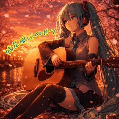 Talking, Spring, Dreaming (feat. HATSUNE MIKU) Front Cover