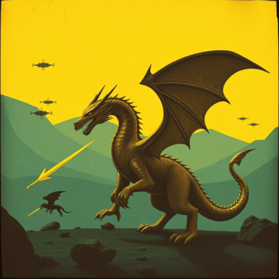 GOLDEN DRAGON KNIGHT Front Cover