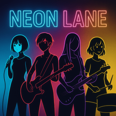 Runaway Neon (original version) Front Cover