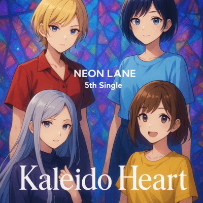 Kaleido Heart (original version) Front Cover