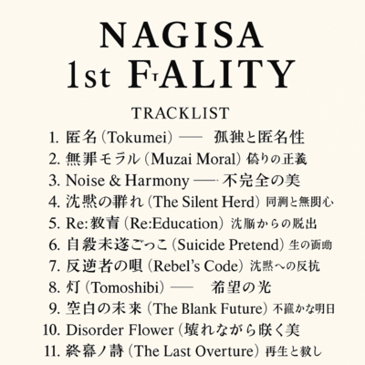 RE:ALITY Front Cover