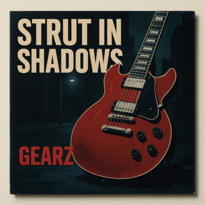 Strut in the Shadows (original ver) Front Cover