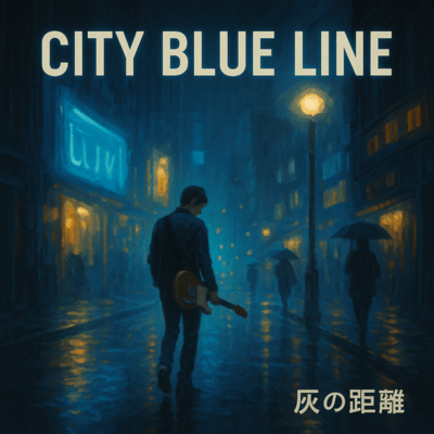 CITY BLUE LINE (original ver) Front Cover