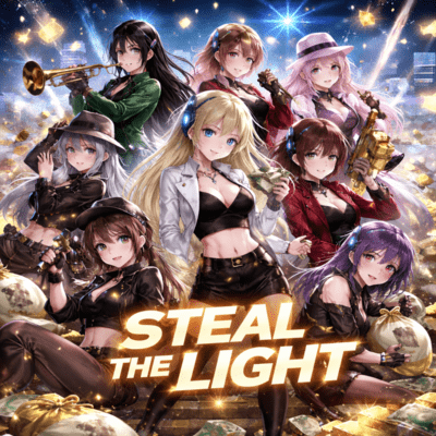 STEAL THE LIGHT Front Cover