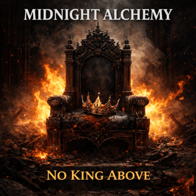 NO KING ABOVE (original ver) Front Cover