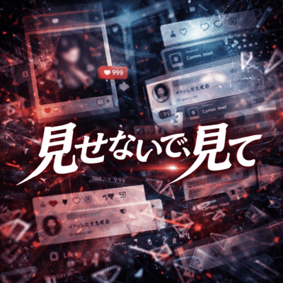 見せないで、見て (オリジナルver)のジャケット写真