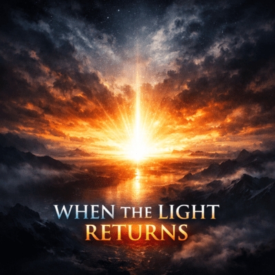 WHEN THE LIGHT RETURNSのジャケット写真