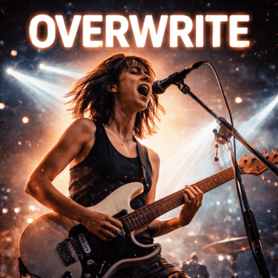 OVERWRITE (original ver) Front Cover