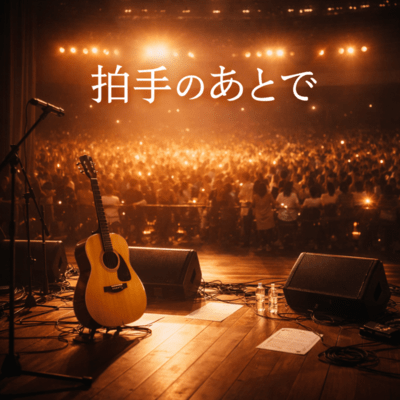 拍手のあとでのジャケット写真