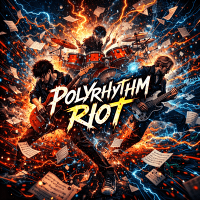 Polyrhythm Riot (original ver) Front Cover