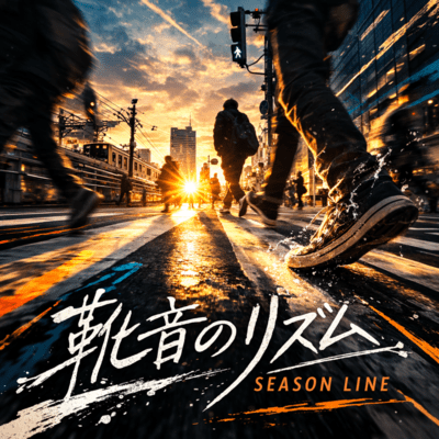 The rhythm of footsteps (original version) Front Cover