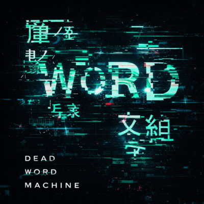 DEAD WORD MACHINE Front Cover