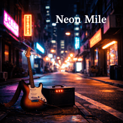 Neon Mile (original ver) Front Cover