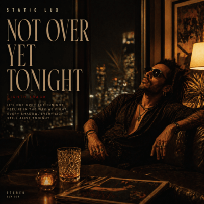 NOT OVER YET TONIGHT Front Cover
