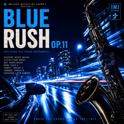 BLUE RUSH OP.11 Front Cover