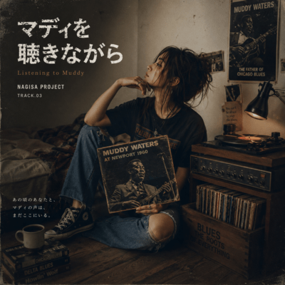 Listening to Muddy Waters (original ver) Front Cover