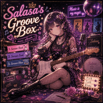 Salasa's Groove Box Front Cover