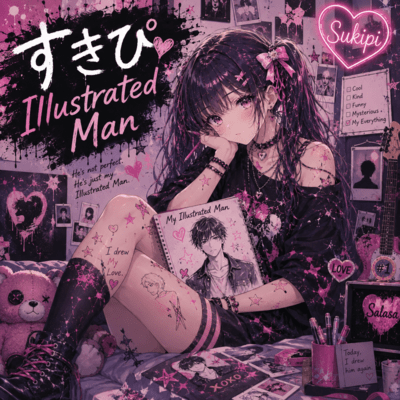 Sukipi Illustrated Man Front Cover