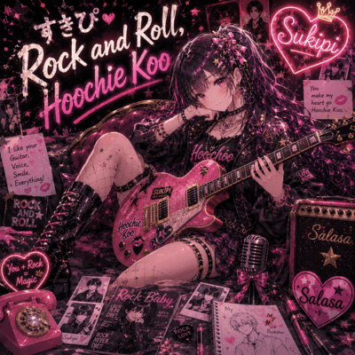 Sukipi Rock and Roll, Hoochie Koo Front Cover