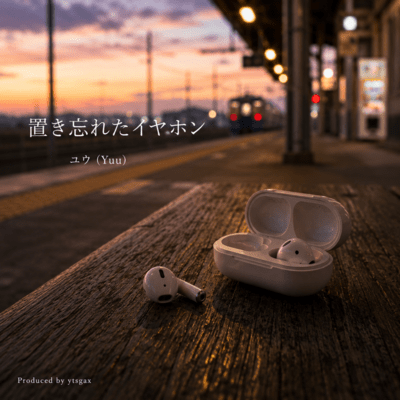 Left-behind earphones Front Cover