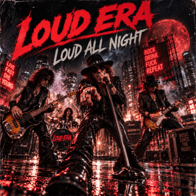 LOUD ALL NIGHT Front Cover