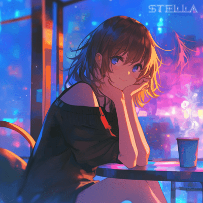 Starry Café Front Cover