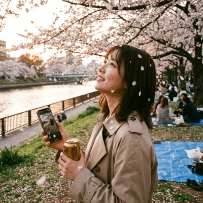 花見たび、君を思い出すのジャケット写真