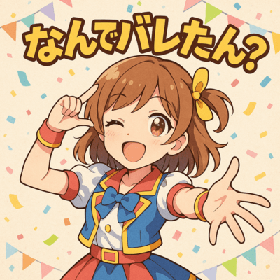 なんでバレたん? (feat. ケラの娘たち)のジャケット写真