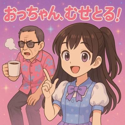 おっちゃん、むせとる! (feat. ケラの娘)のジャケット写真